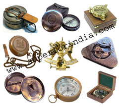Brass Compass Magnetic Compass Nautical Compass